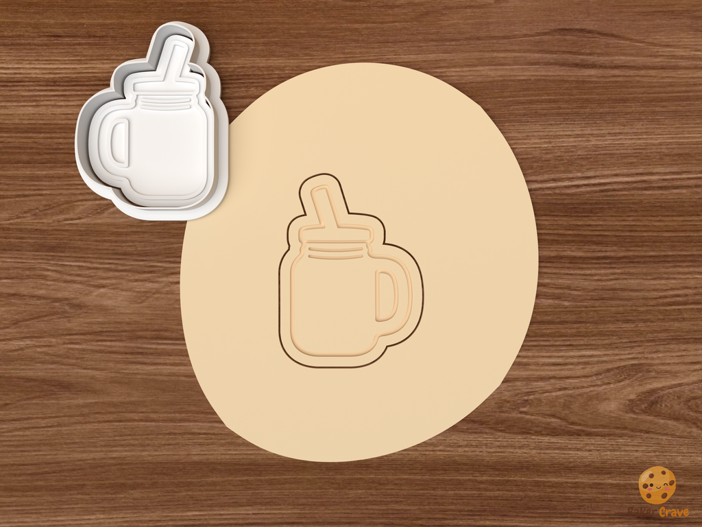 Mason Jar Cookie Cutter Set STL File