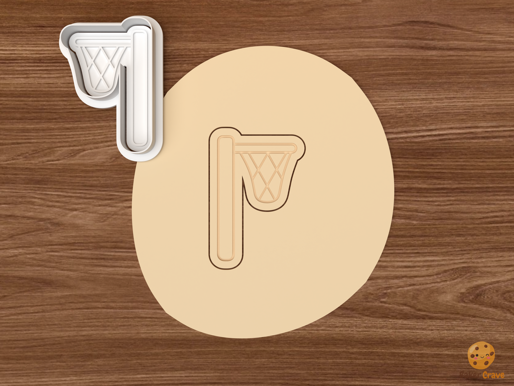Netball Cookie Cutter Set STL File