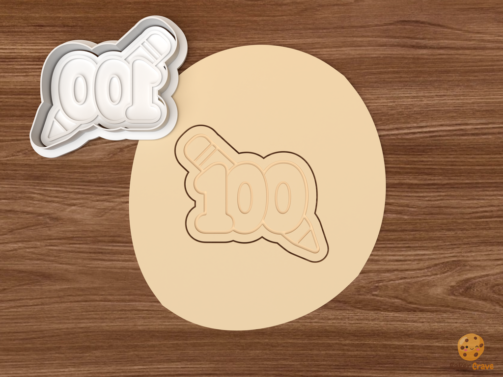 Days of School Cookie Cutter Set STL File