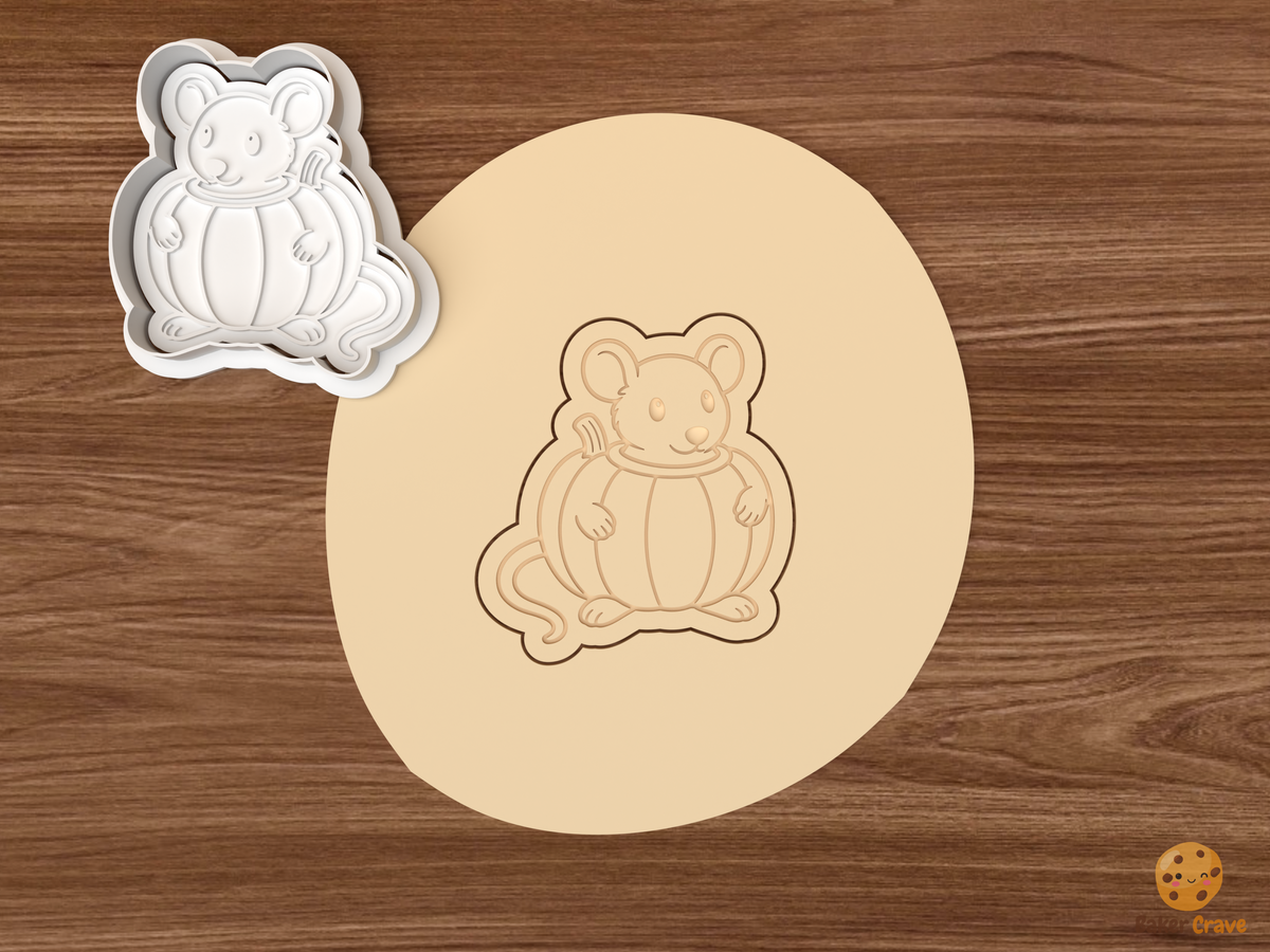 Halloween Mouse Collection Cookie Cutter Set STL File