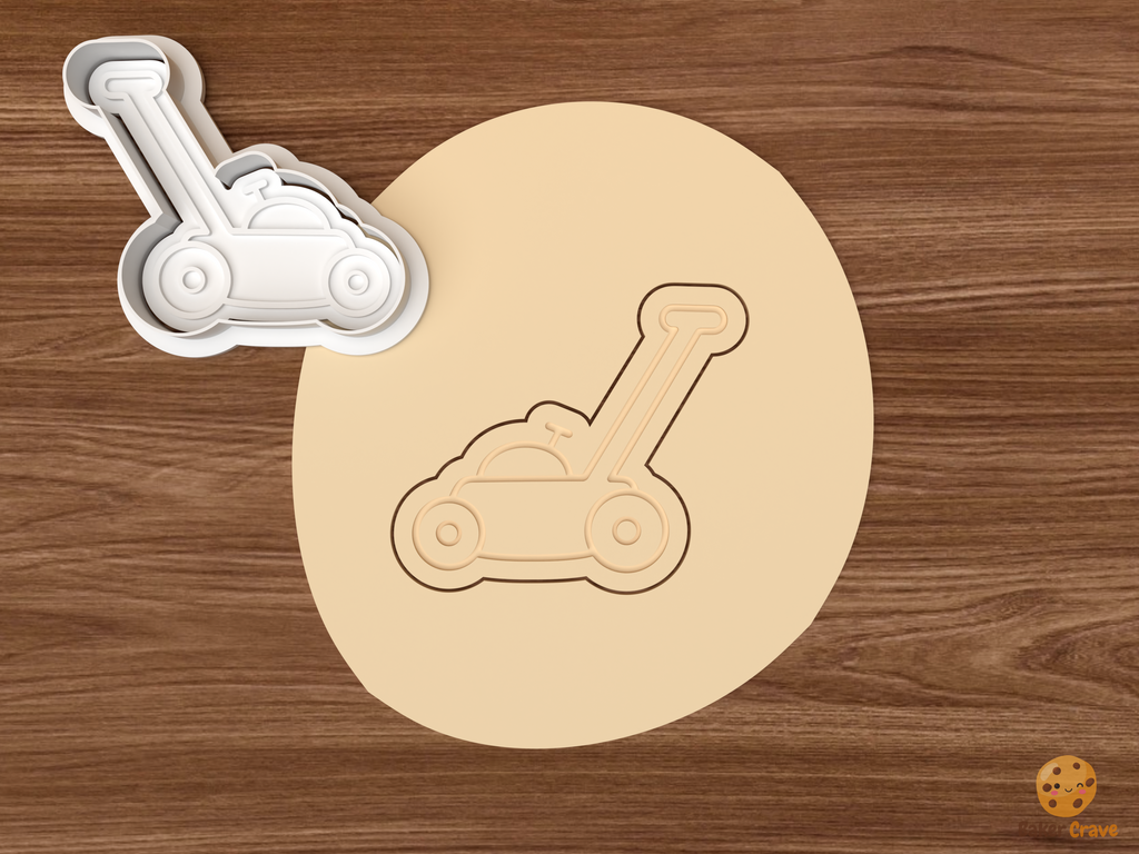 Lawn Care Yard Work Cookie Cutter Set STL File