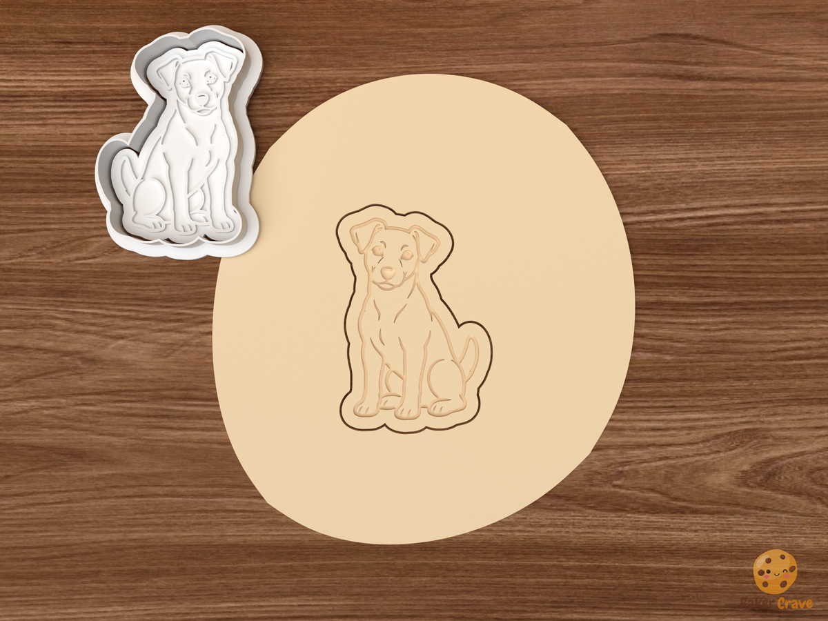 Jack Russell Terrier Dog Cookie Cutter Set