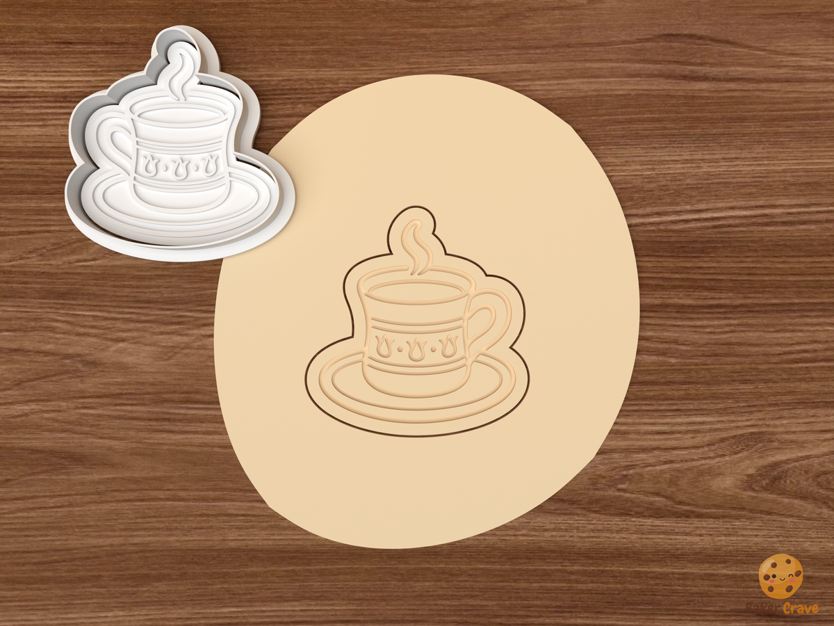 Turkish Coffee Cookie Cutter Set STL File