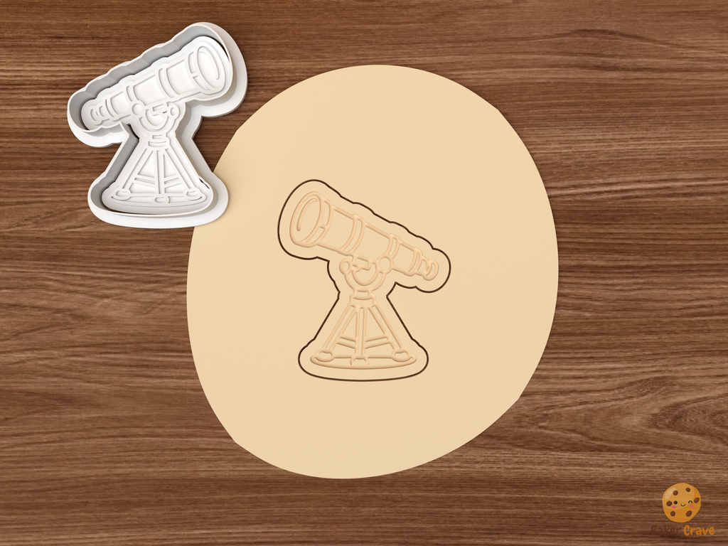 Haunted Observatory Cookie Cutter Set STL File
