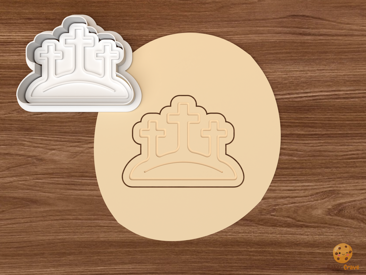 He Is Risen Easter Cookie Cutter Set STL File