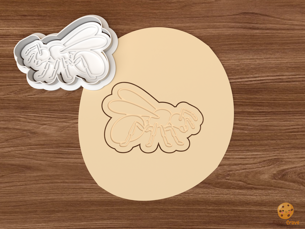 Ant Cookie Cutter Set STL File - dough winged ant