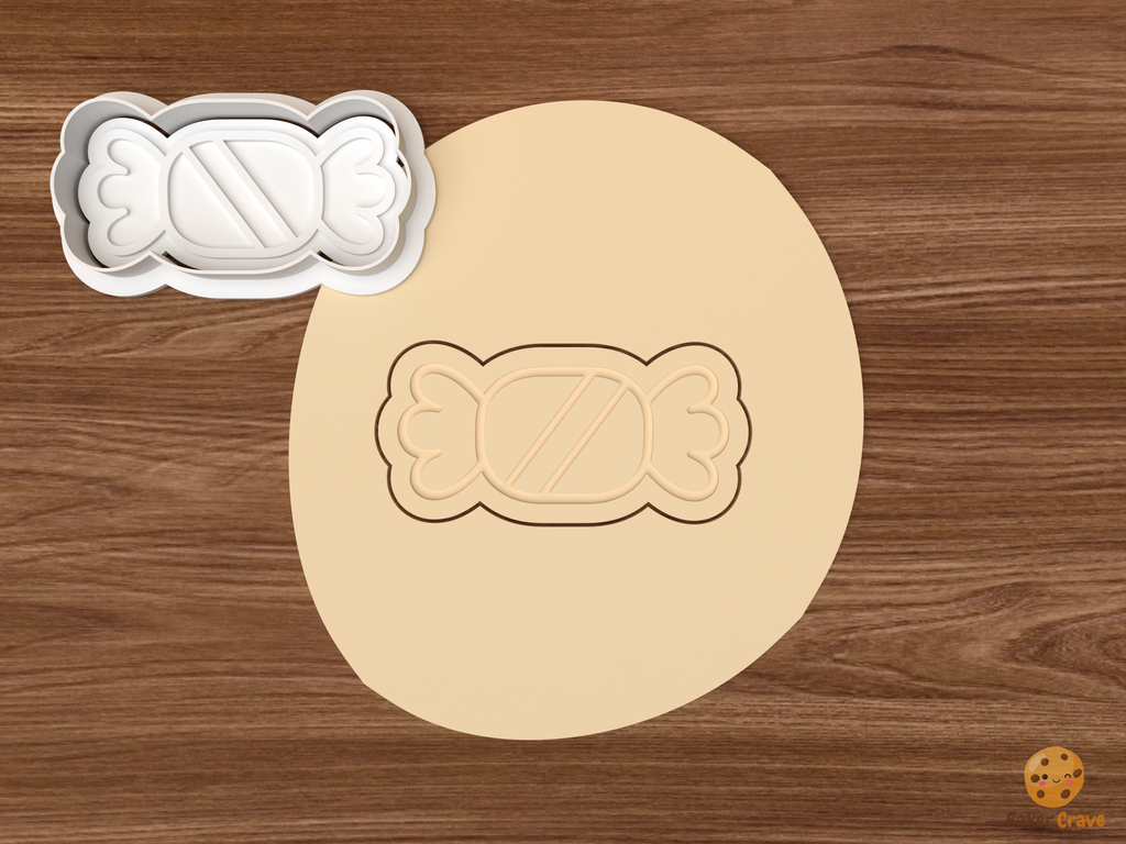 Halloween Candy Cookie Cutter Set STL File