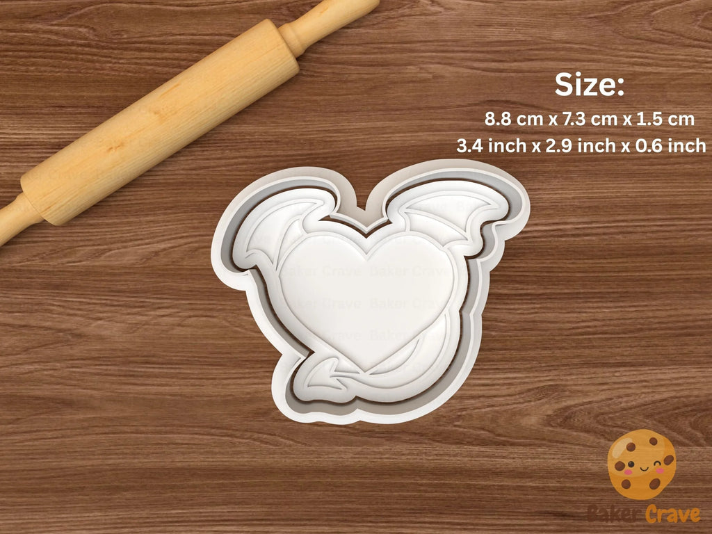Dragon Cookie Cutter Set STL File - dragonset3jpg