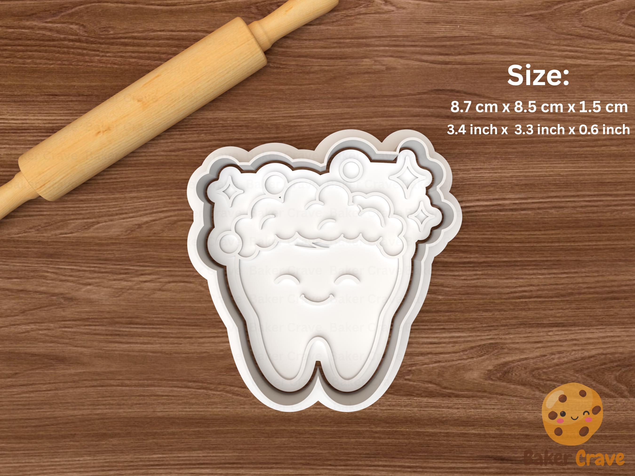 Tooth Cookie Cutter Set STL File