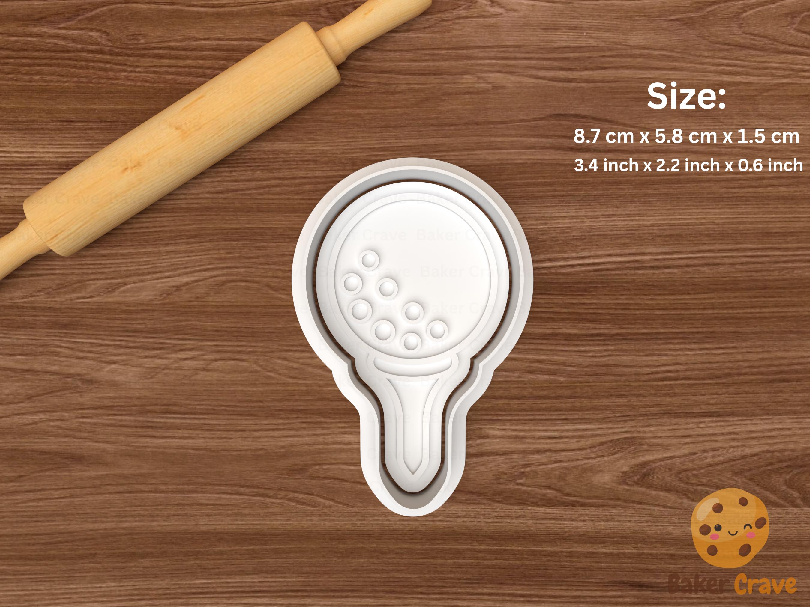 Golf Dad Cookie Cutter Set STL File