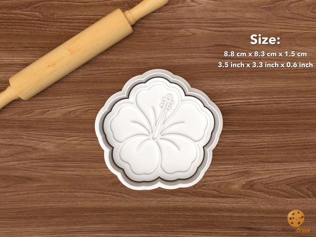 Hummingbird Flower Cookie Cutter Set STL File
