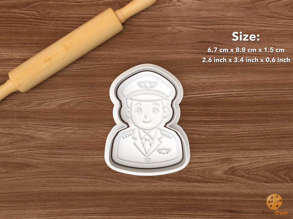 Aviation Travel Cookie Cutter Set STL File