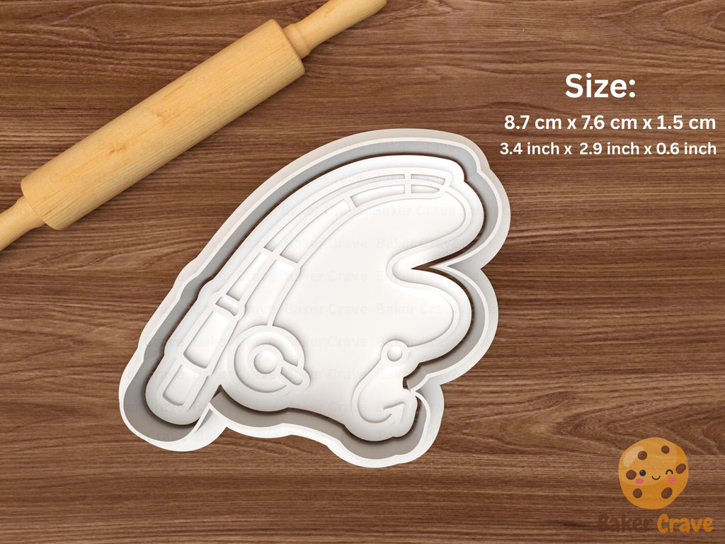 Fishing Cookie Cutter Set STL File