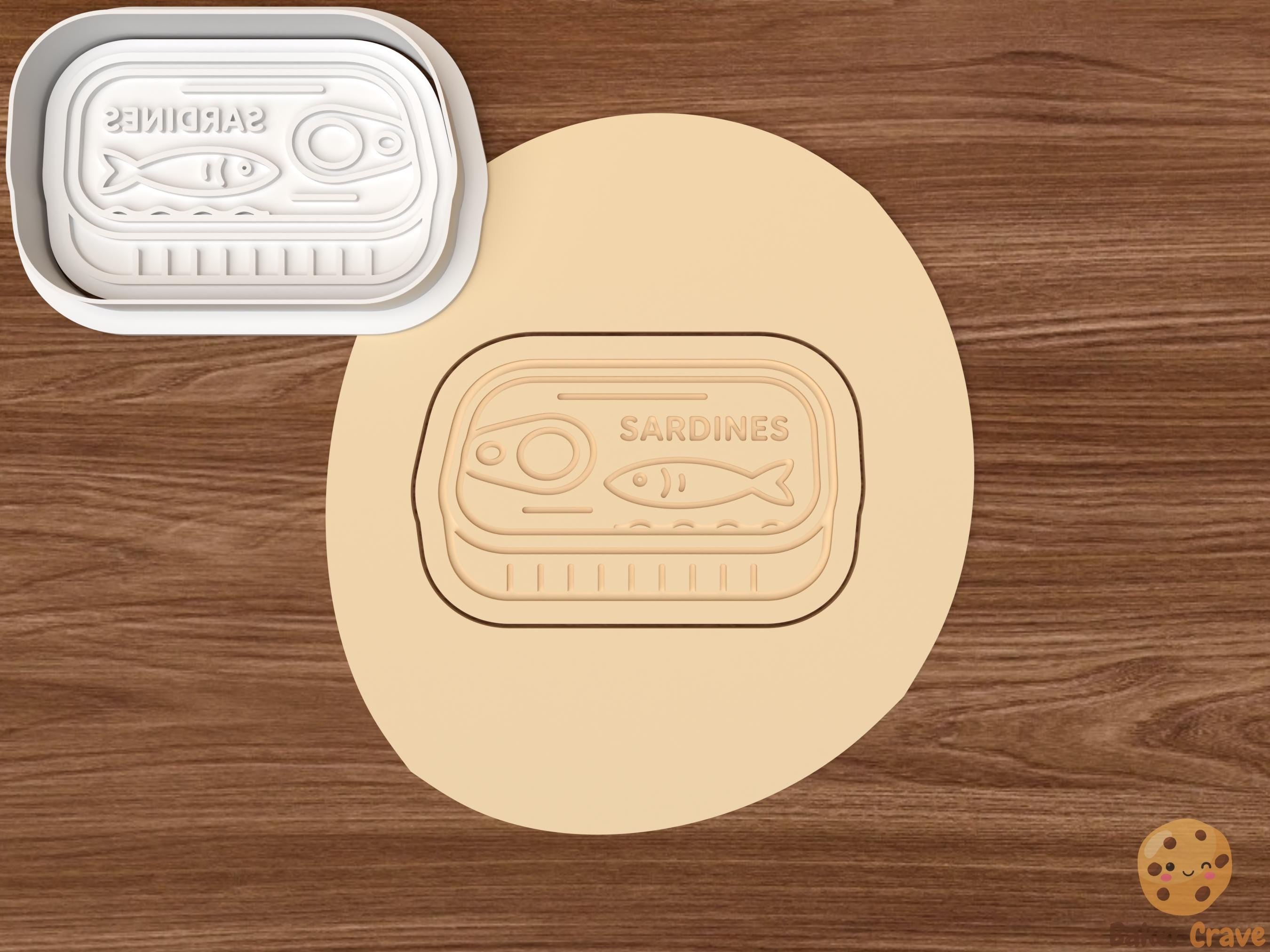 Canned Food Cookie Cutter Set STL File