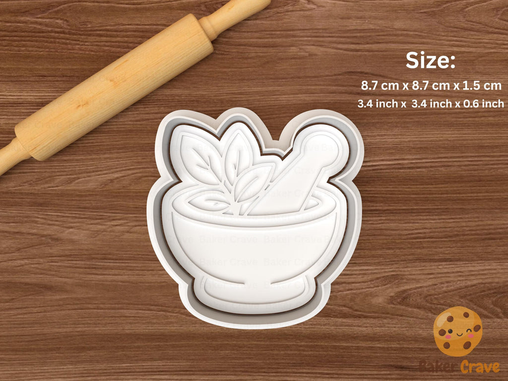 Herbs & Potion Cookie Cutter Set STL File