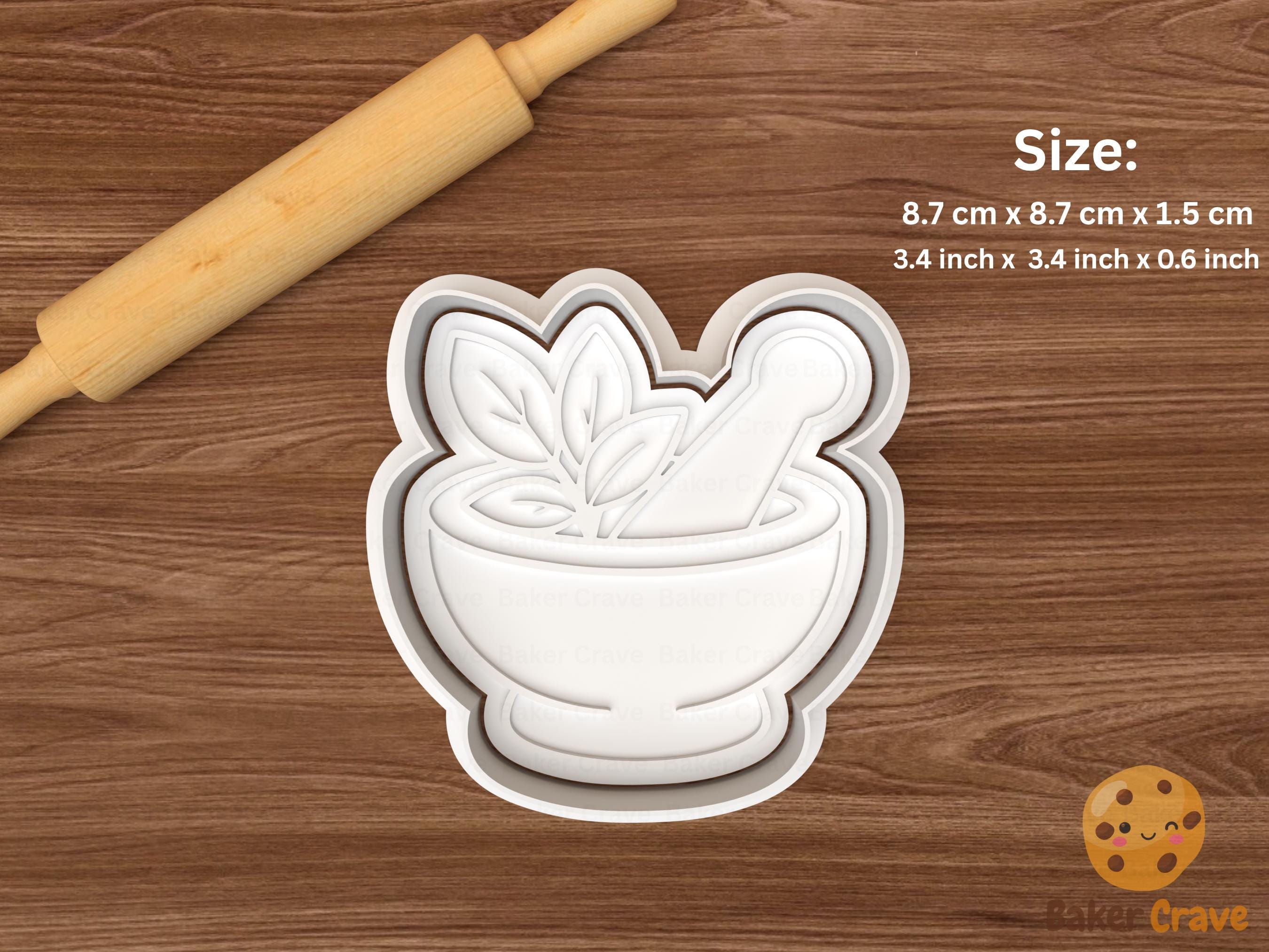 Herbs & Potion Cookie Cutter Set STL File