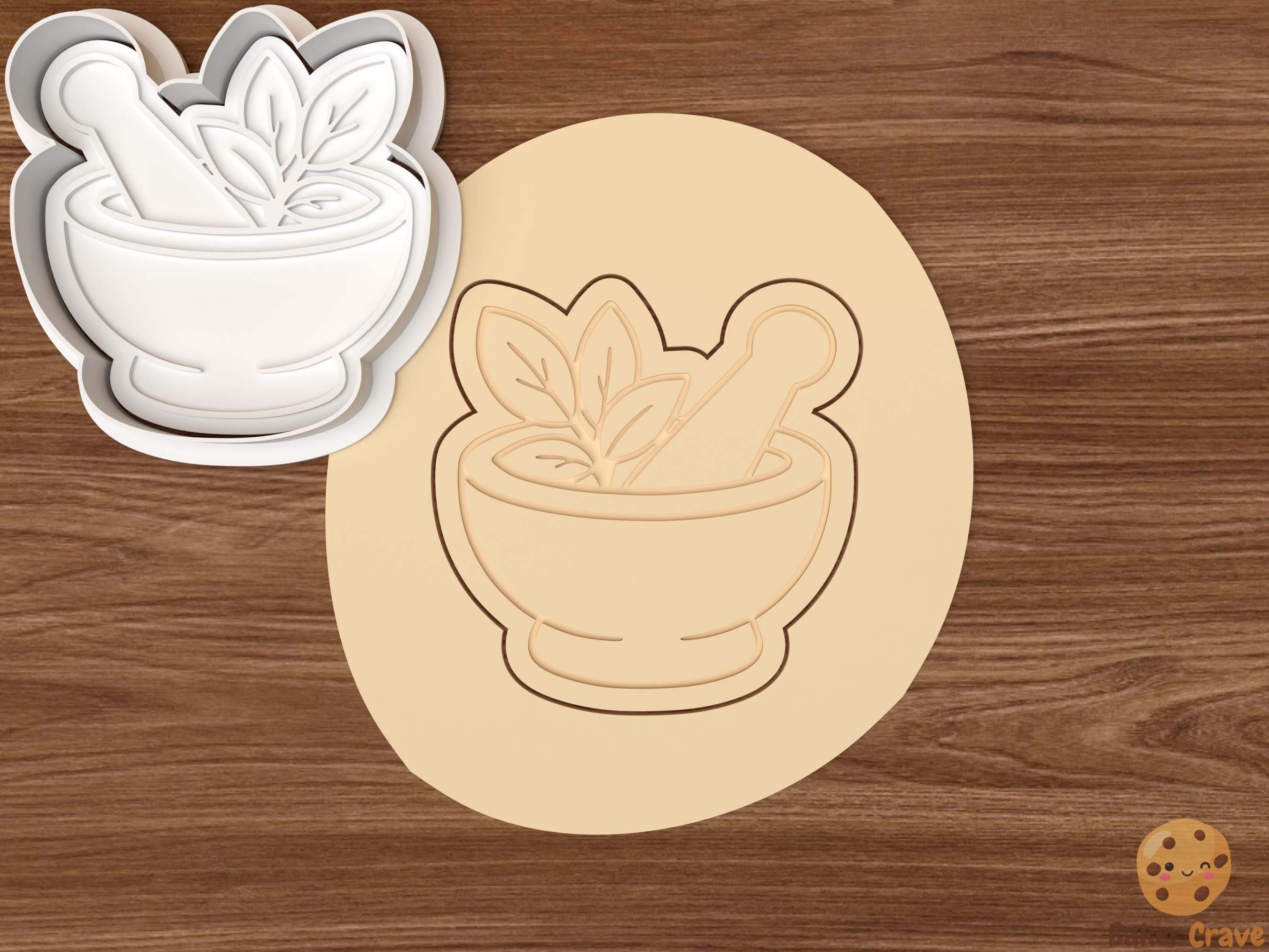 Herbs & Potion Cookie Cutter Set STL File