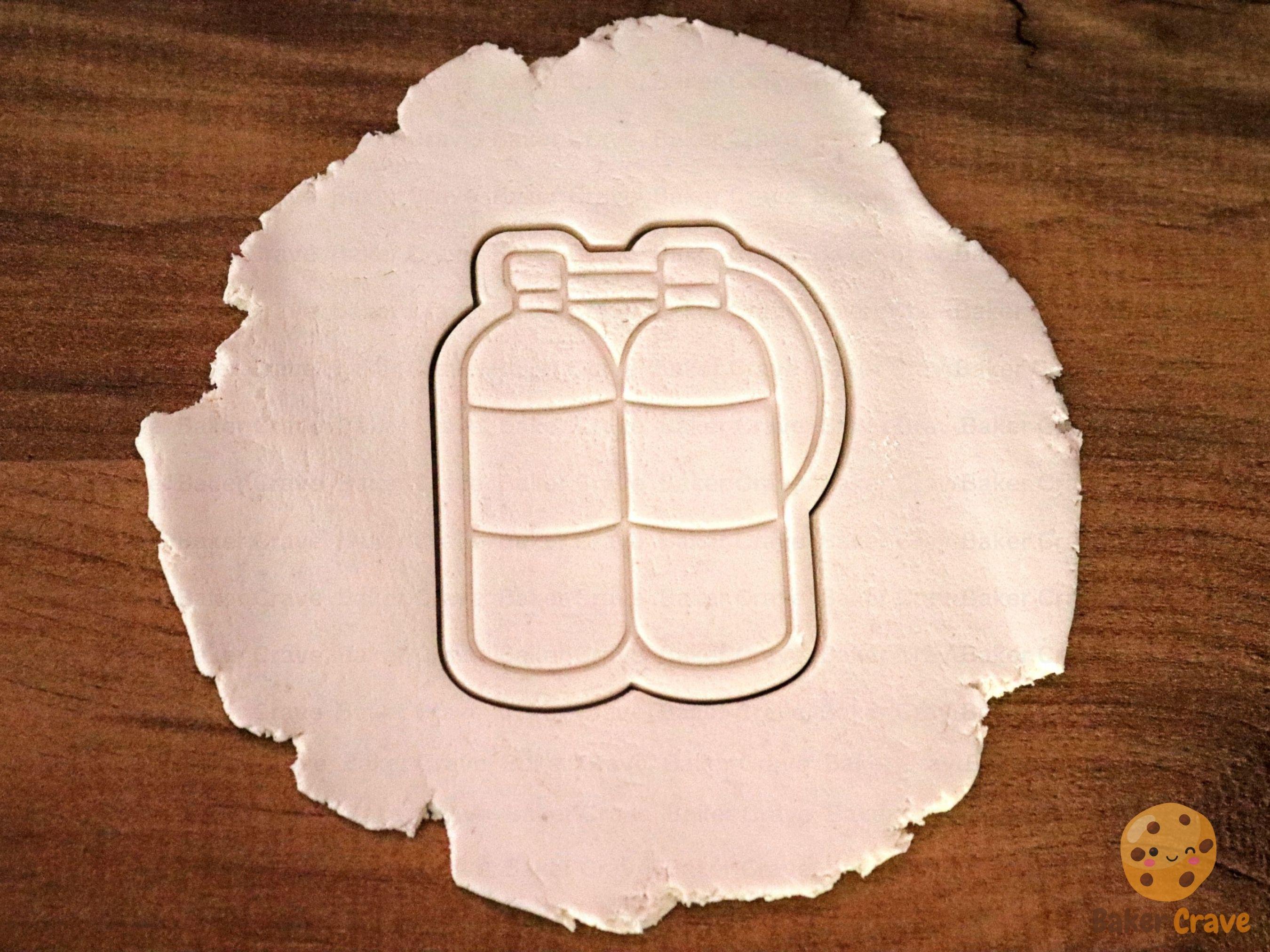 Scuba Diving Cookie Cutter Set STL File