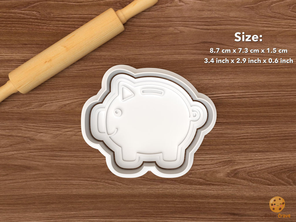 Money Savings Cookie Cutter Set STL File