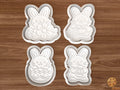 Easter Bunny Cookie Cutter Set STL File - bunny1