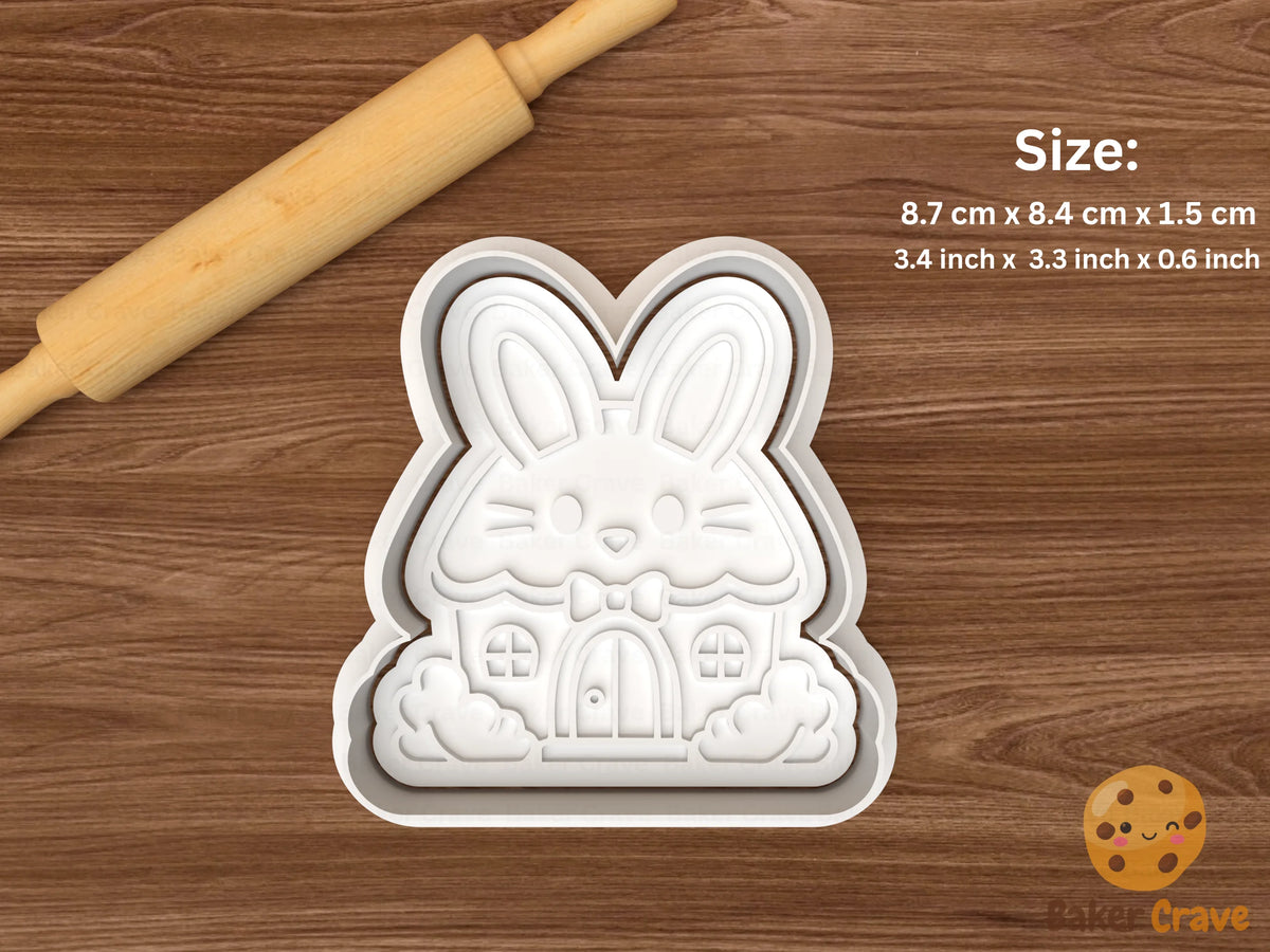 Easter Houses Cookie Cutter Set - easter9