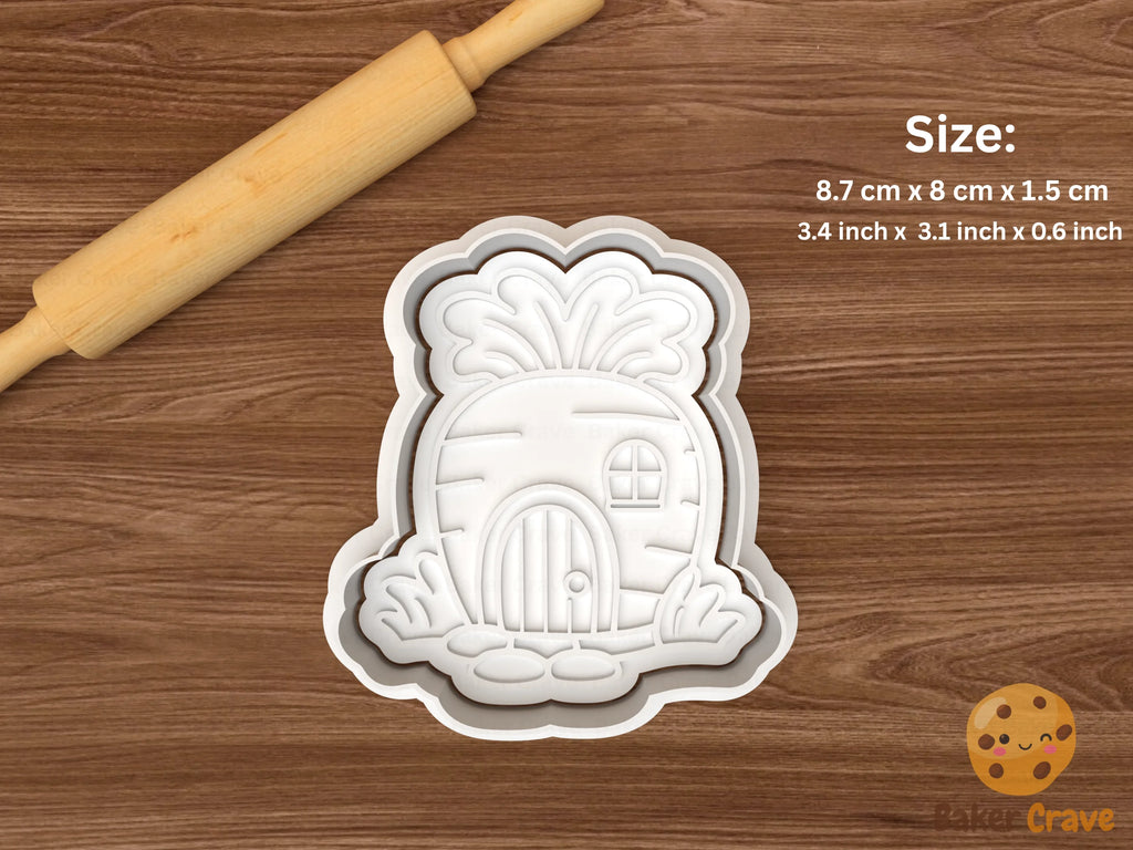 Easter Houses Cookie Cutter Set STL File - easter7