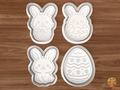 Easter Cookie Cutter Set STL File - easter1
