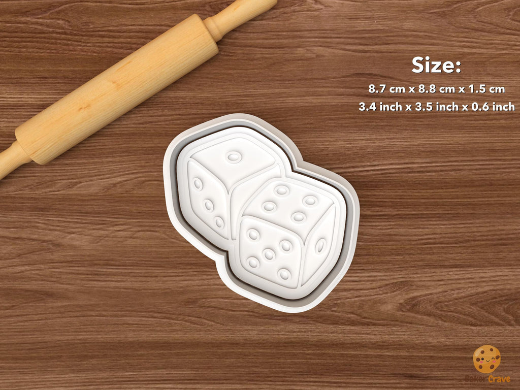 Casino Poker Cookie Cutter Set STL File