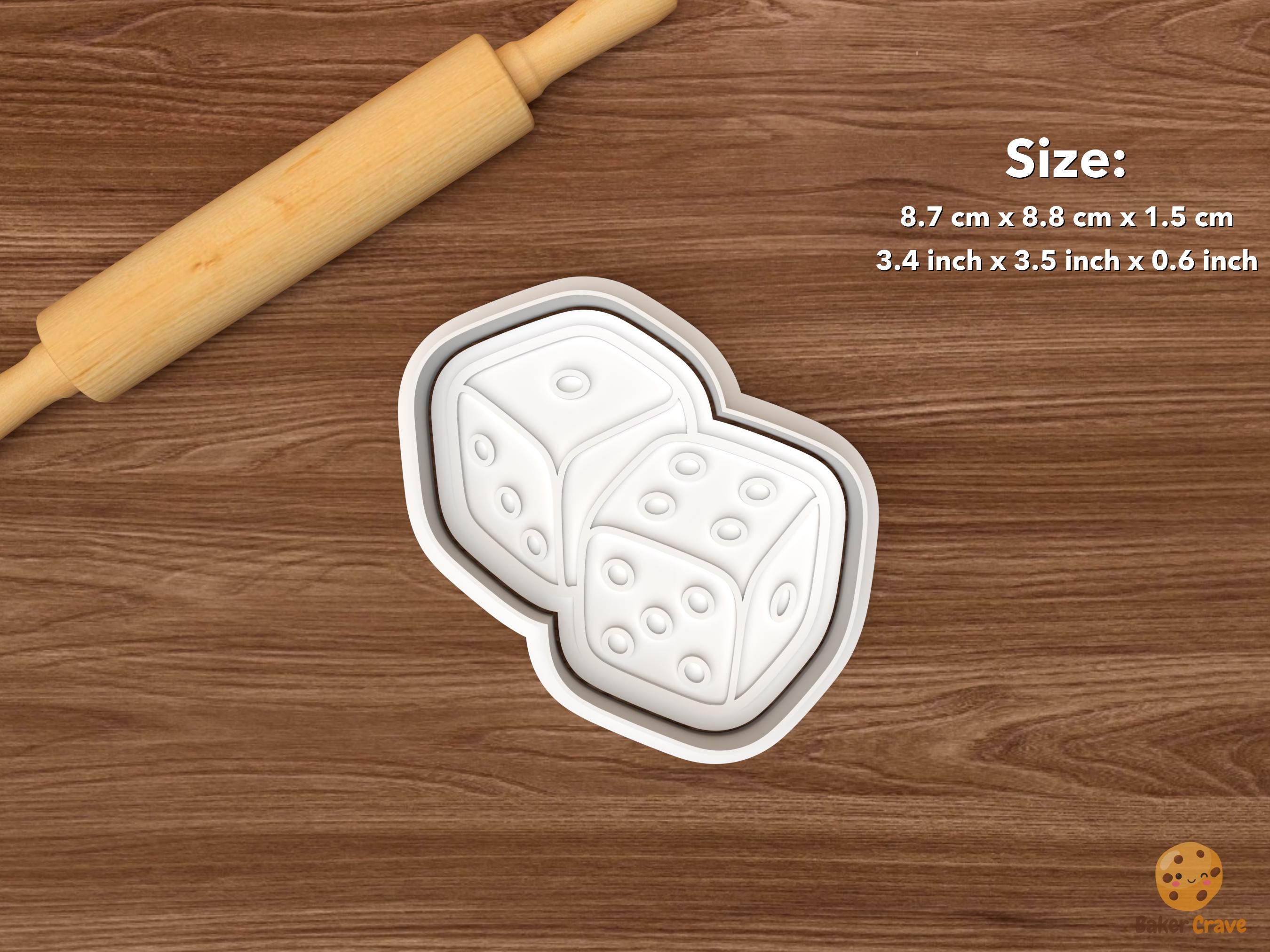 Casino Poker Cookie Cutter Set STL File