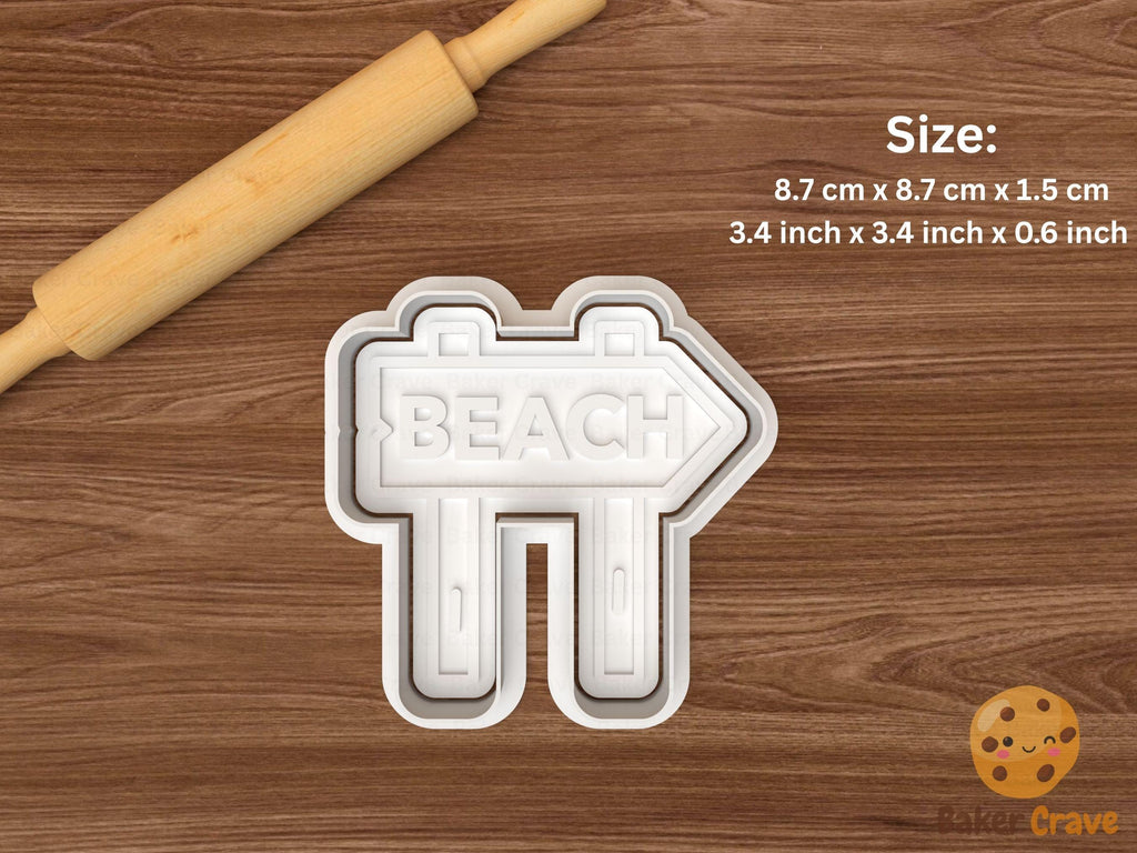 Beach Cookie Cutter Set STL File