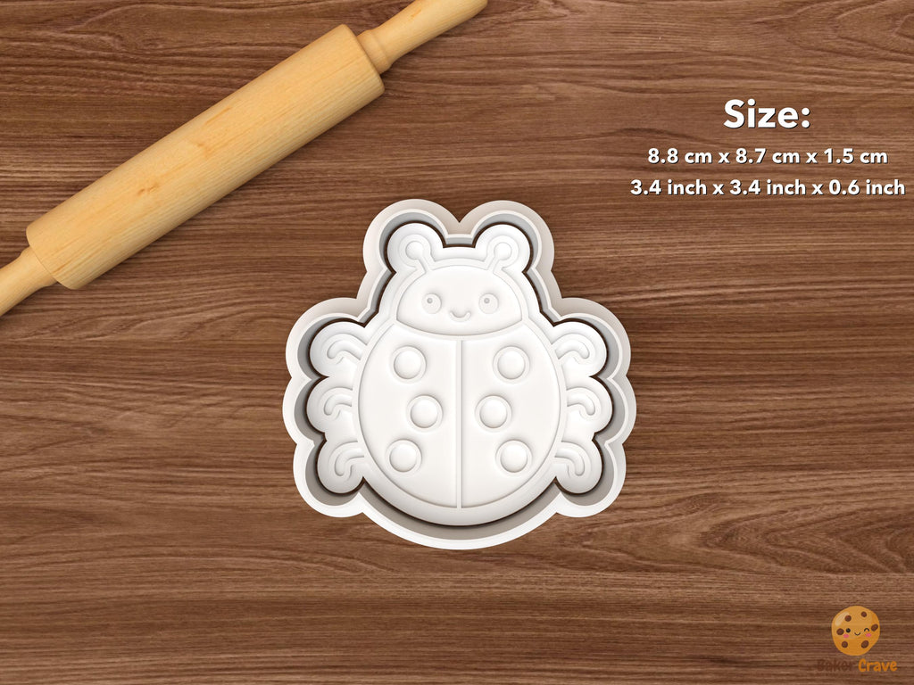 Garden Bugs Cookie Cutter Set STL File