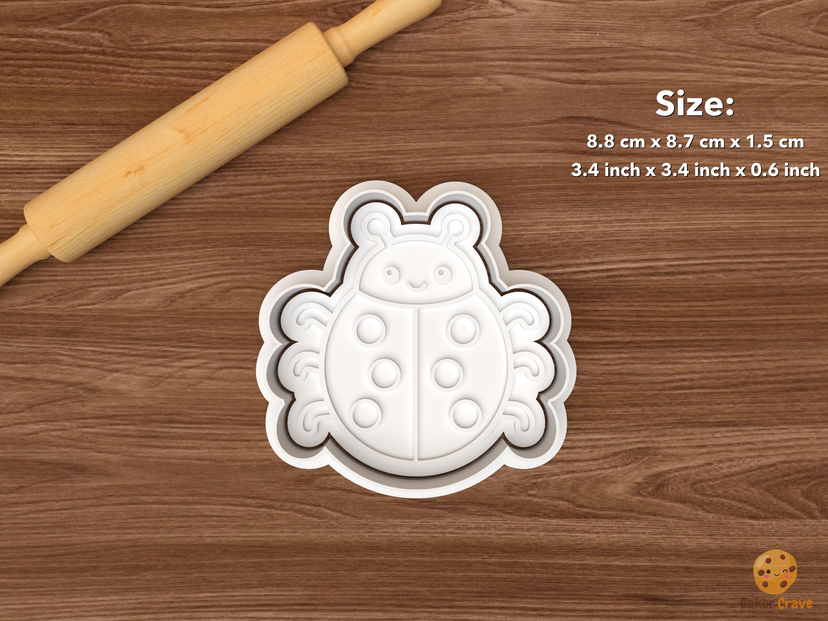 Garden Bugs Cookie Cutter Set STL File