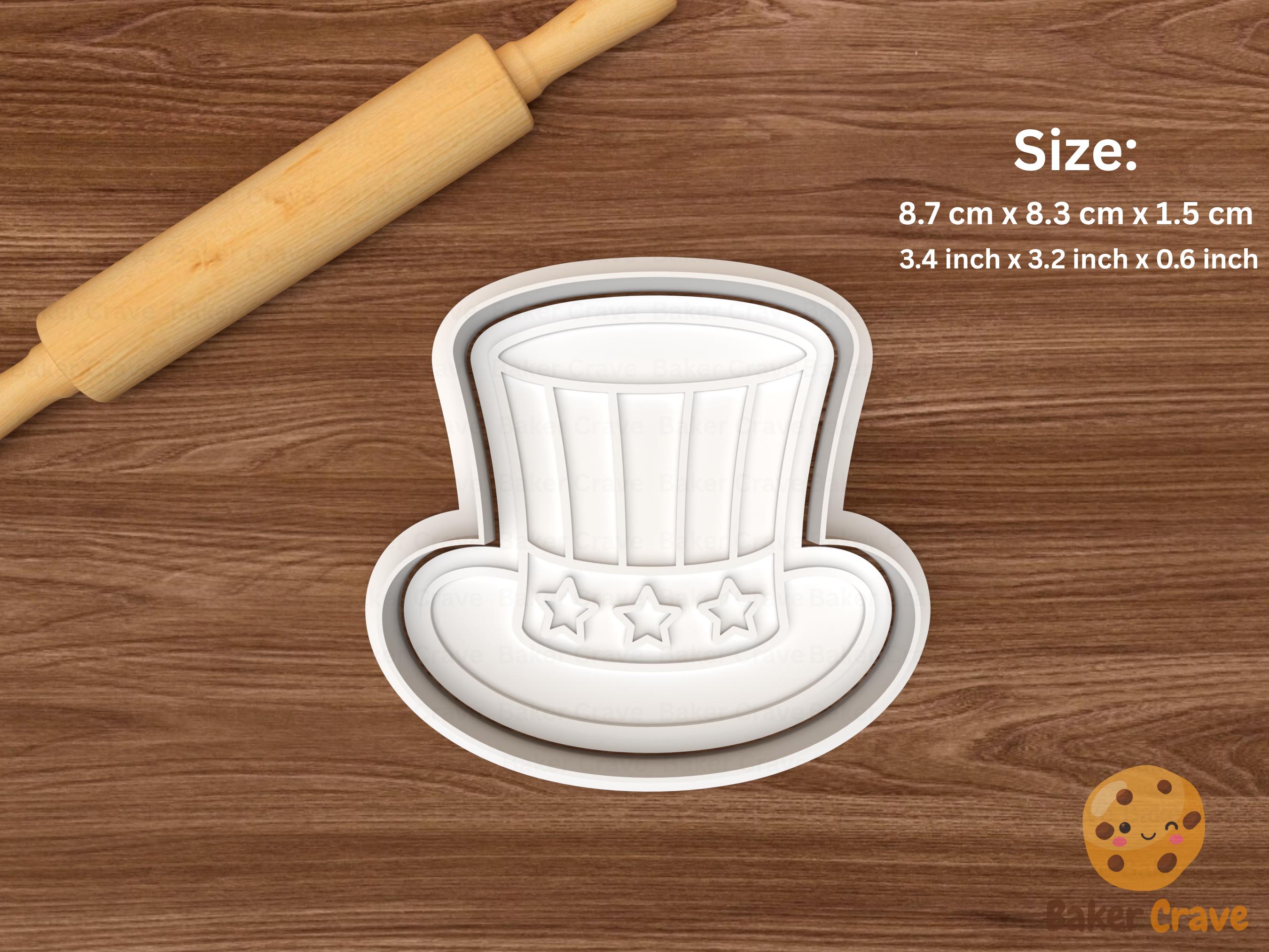 Patriotic USA Cookie Cutter Set STL File