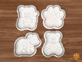Bear Cookie Cutter Set STL File