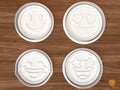 Emoji Party Cookie Cutter Set STL File - 01 set main