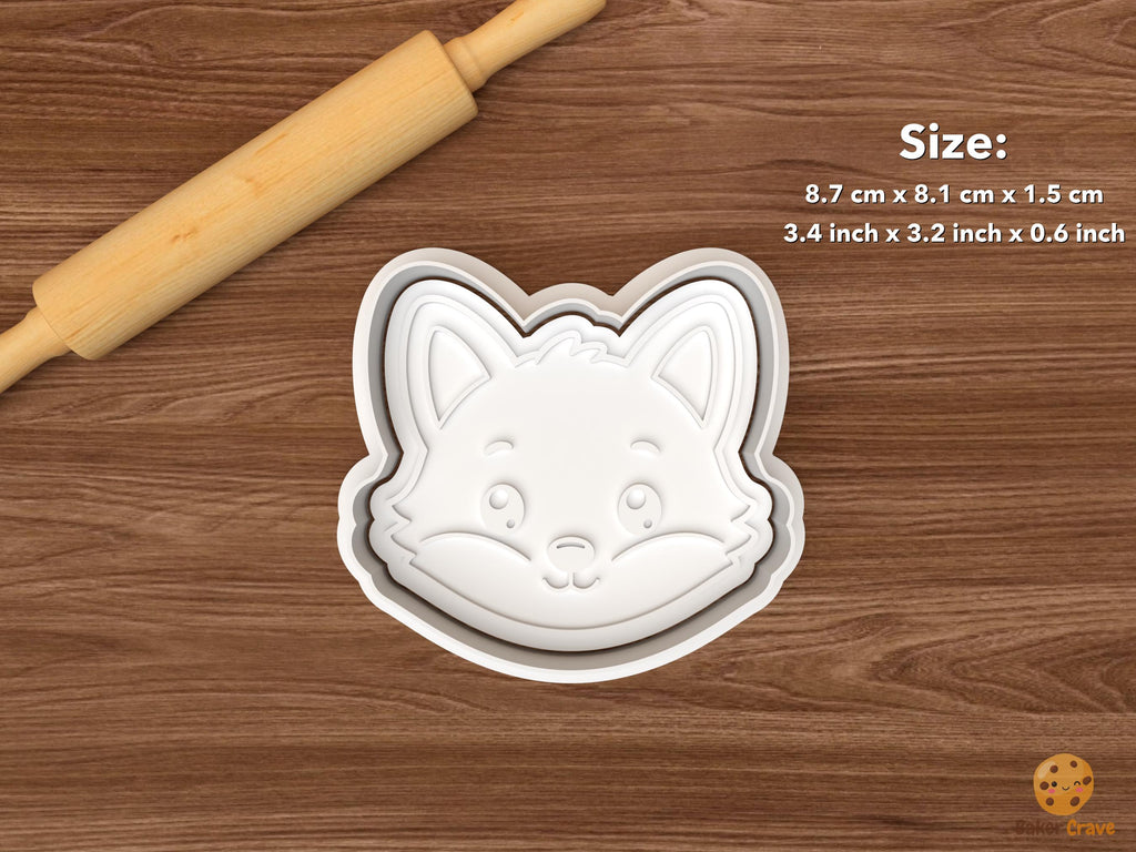 Fox Cookie Cutter Set STL File