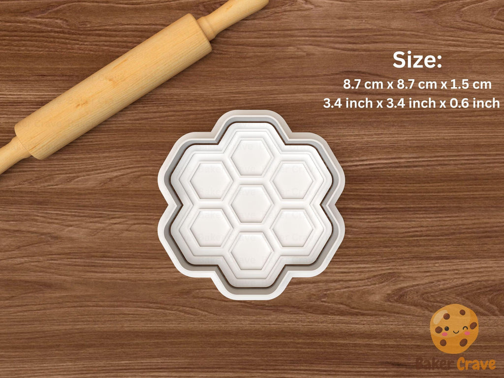 Bee Cookie Cutter Set STL File