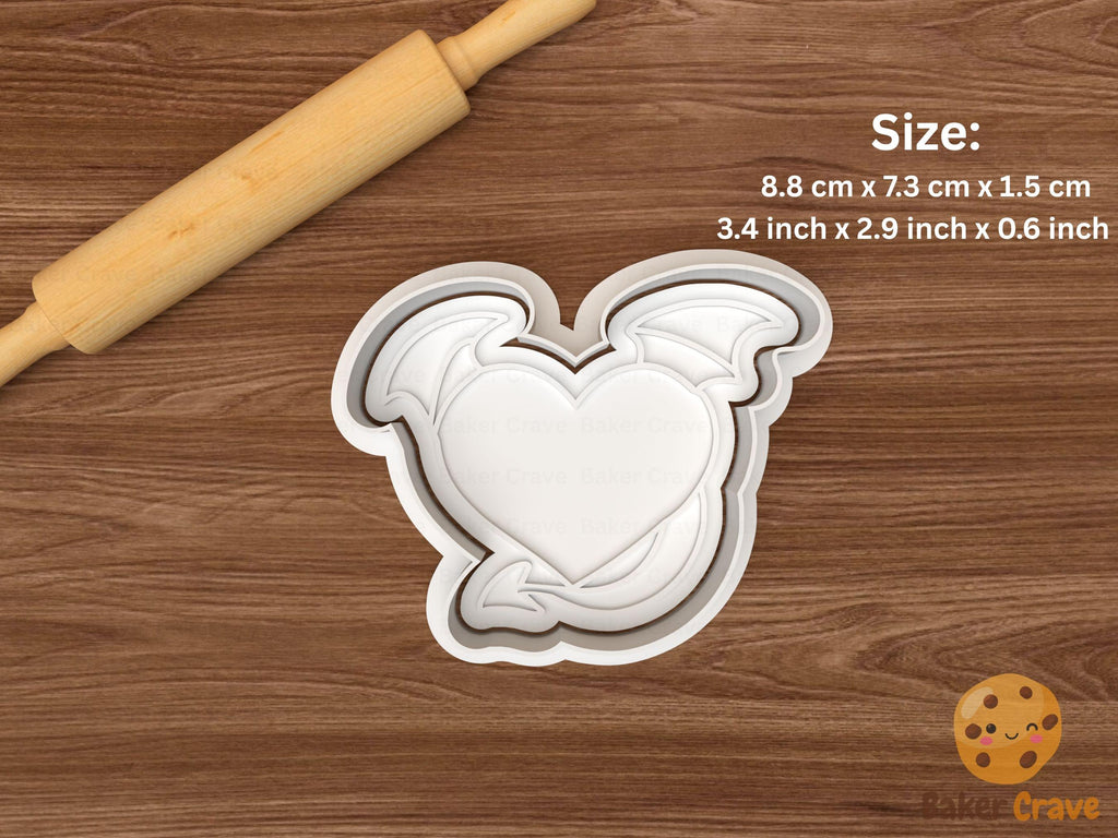 Dragon Cookie Cutter Set STL File