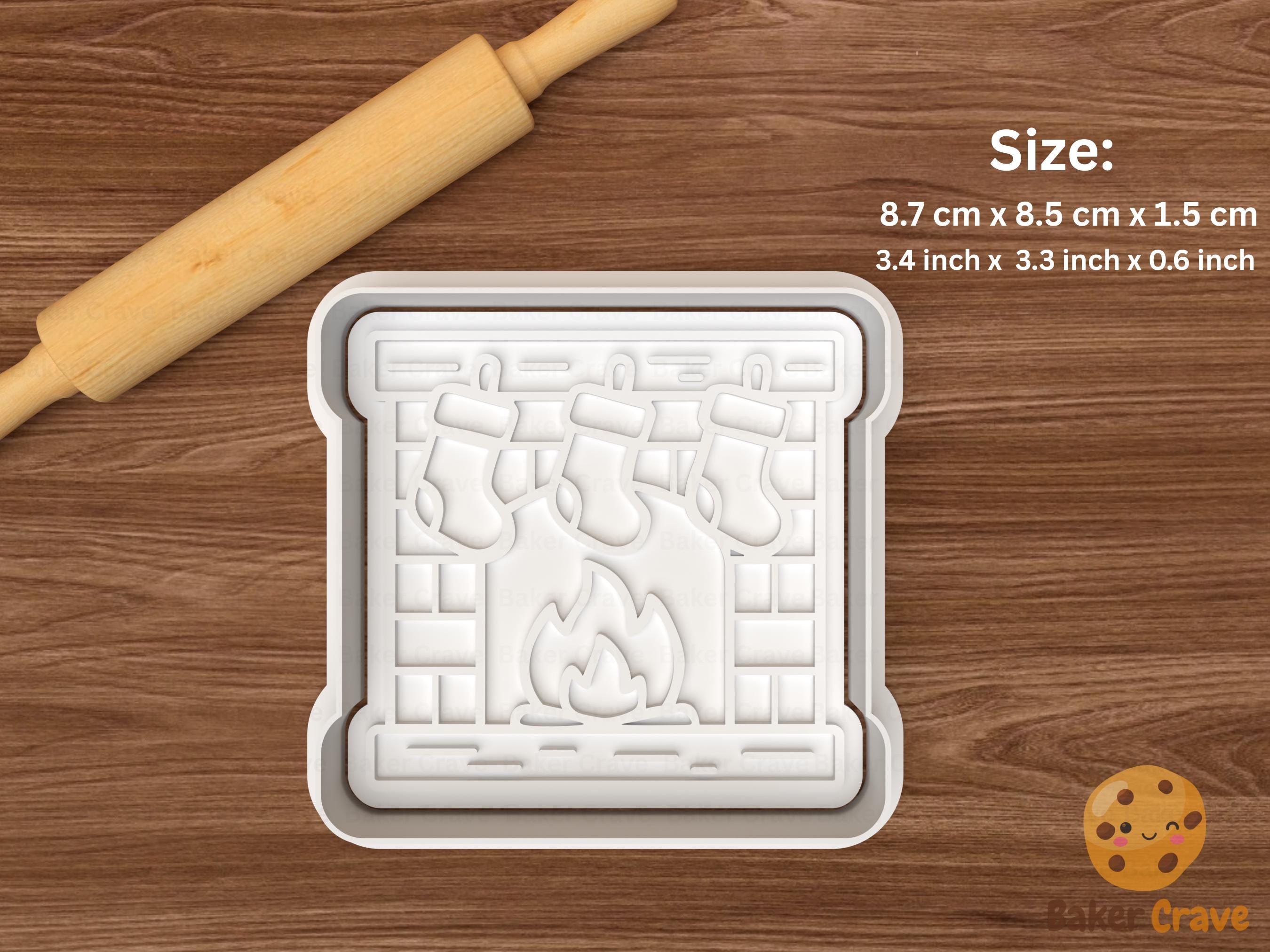 Christmas Cozy Home Cookie Cutter Set STL File