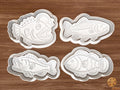 Fish Cookie Cutter Set STL File
