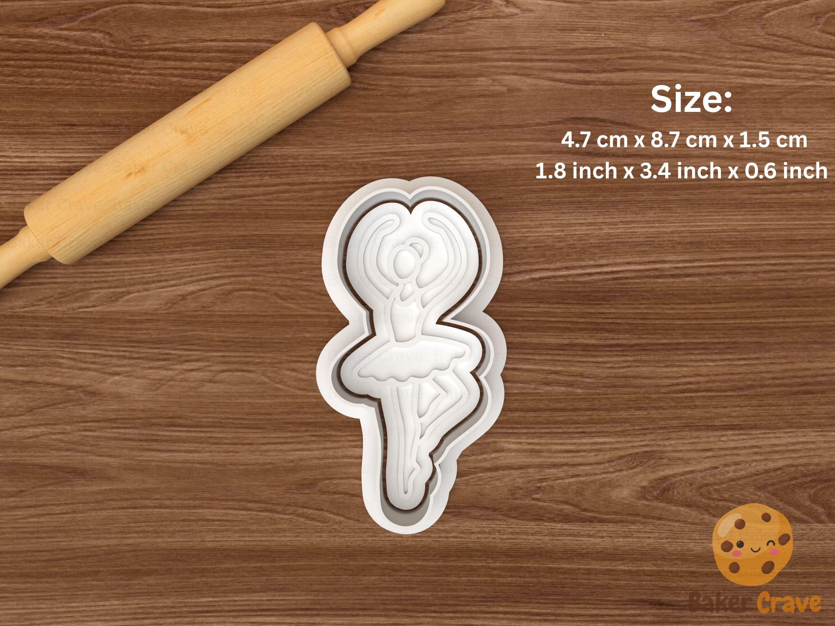 Ballet Cookie Cutter Set STL File