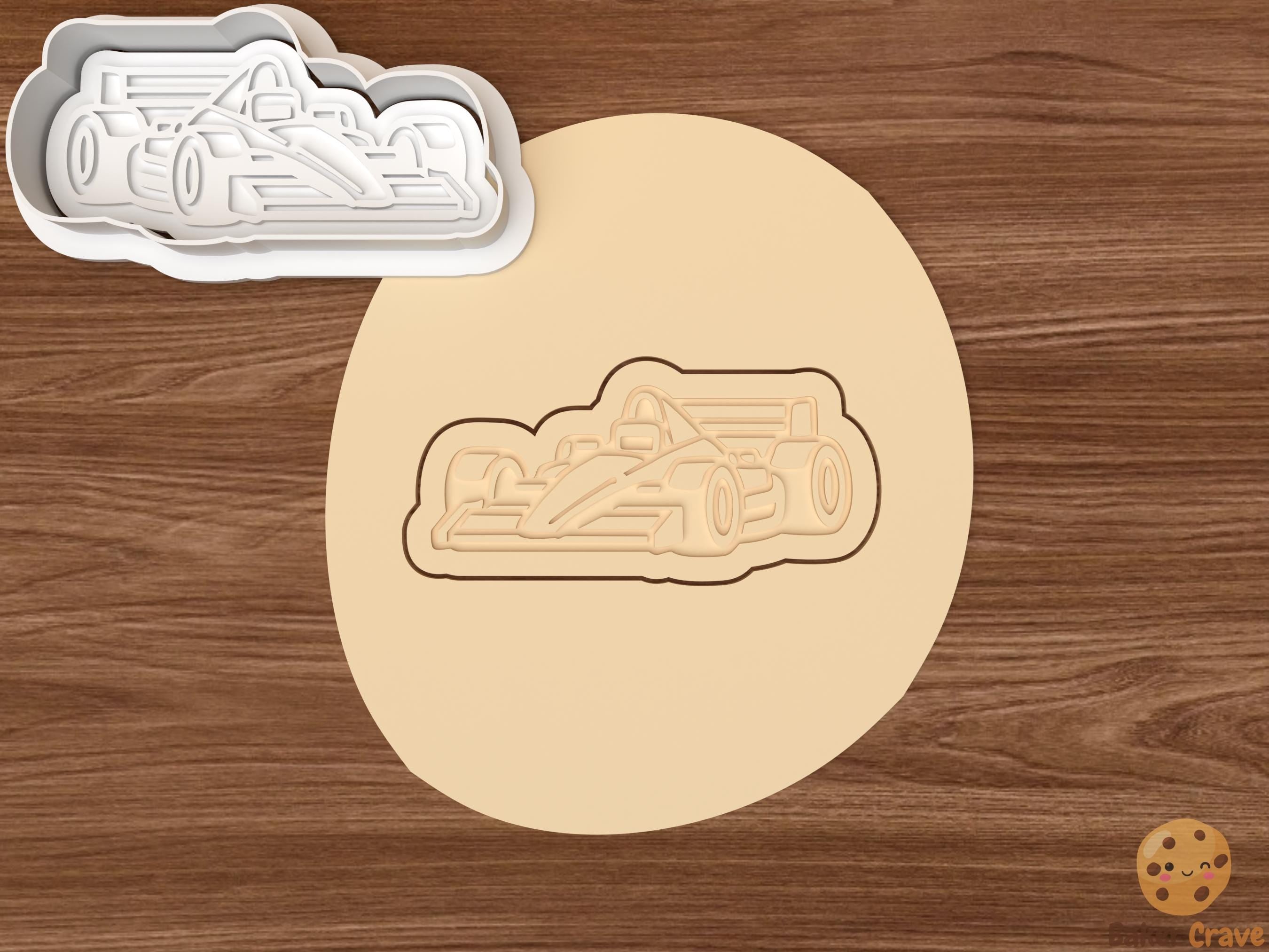 Motorsport Cookie Cutter Set STL File