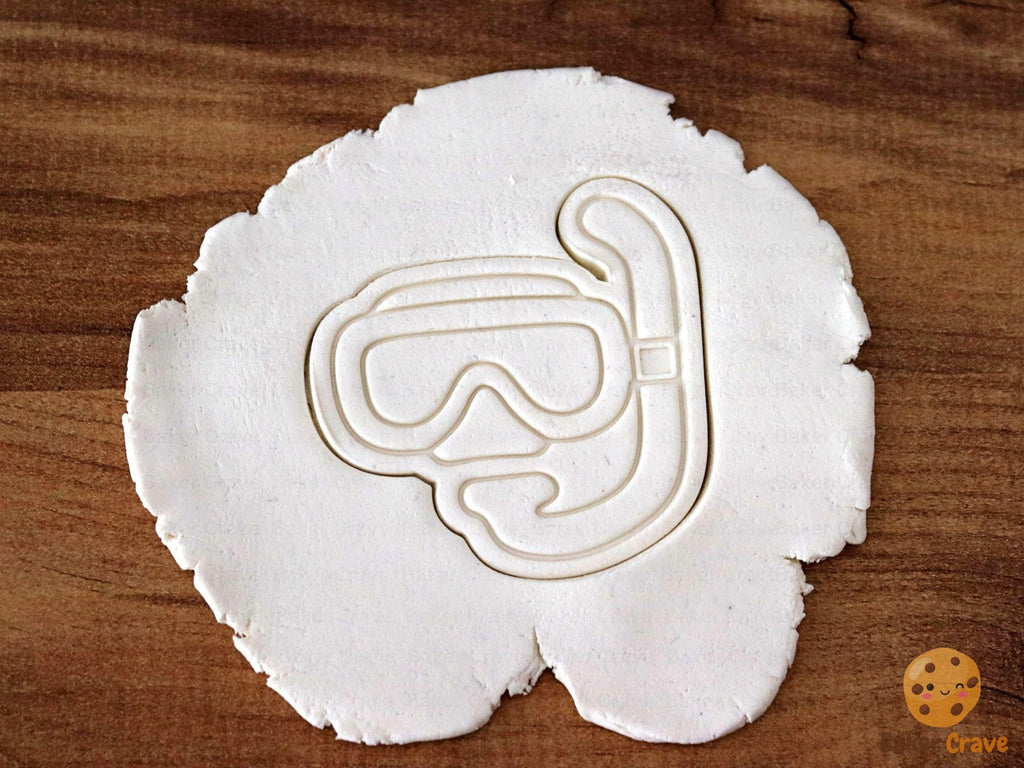Scuba Diving Cookie Cutter Set STL File