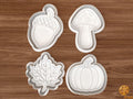 Autumn Fall Cookie Cutter Set STL File