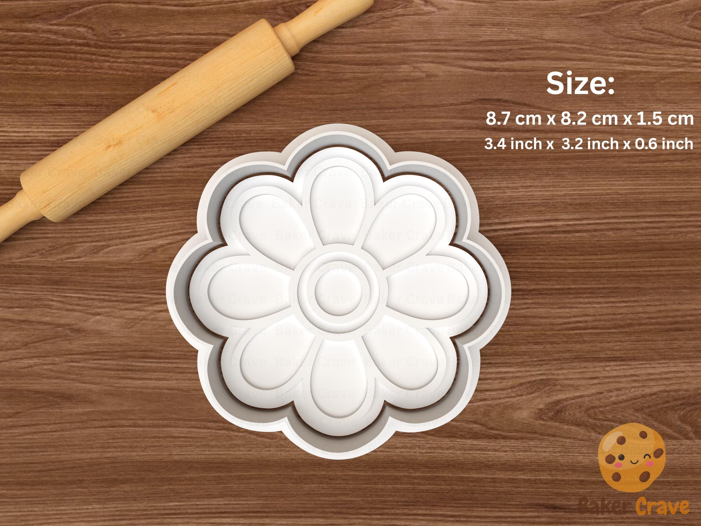 Flower Cookie Cutter Set STL File