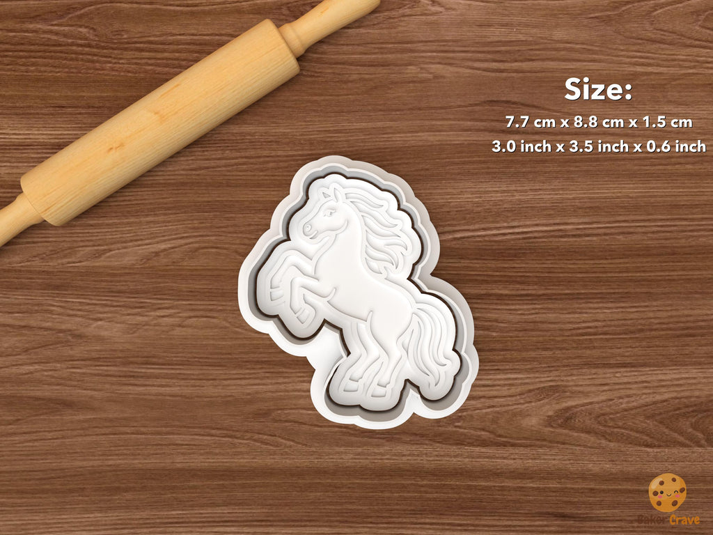 Horse Cookie Cutter Set STL File