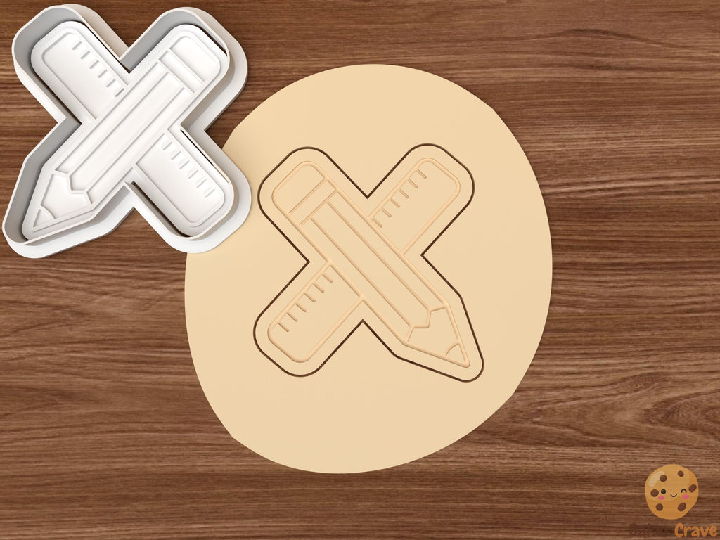 School Cookie Cutter Set STL File