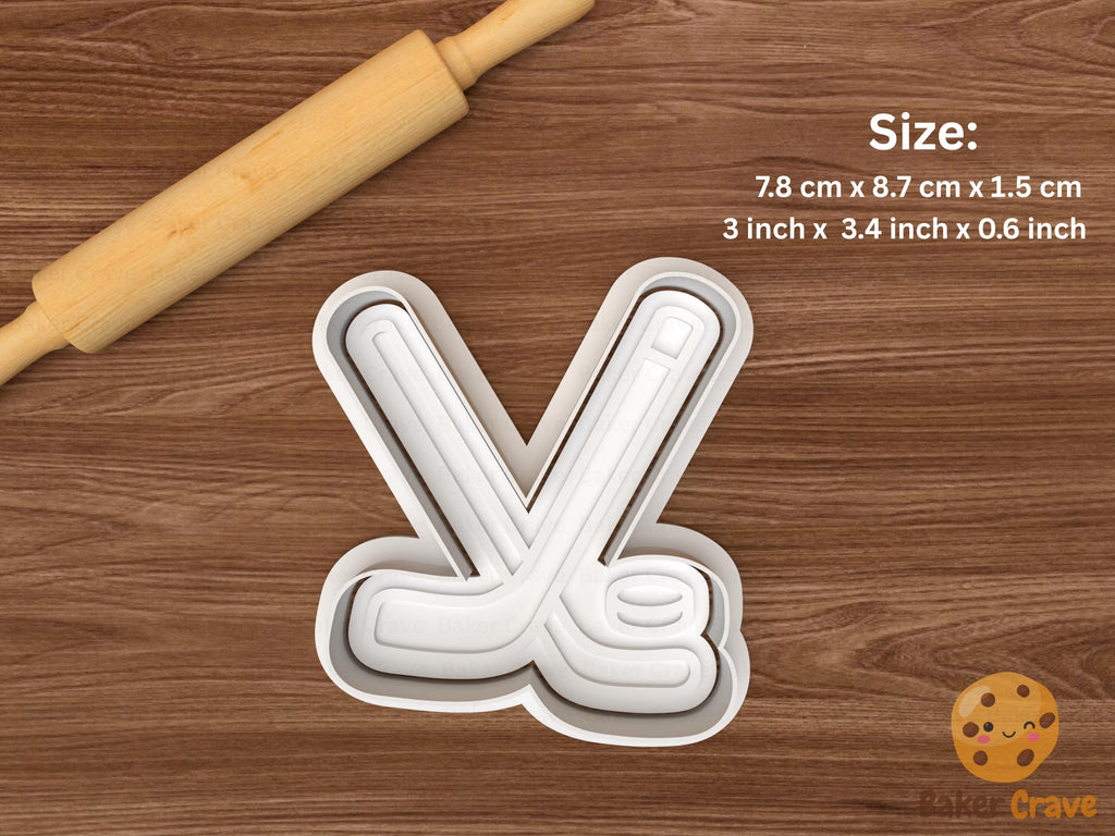 Hockey Cookie Cutter Set STL File
