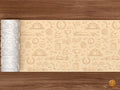 Formula Racing Pattern Textured Roller STL File