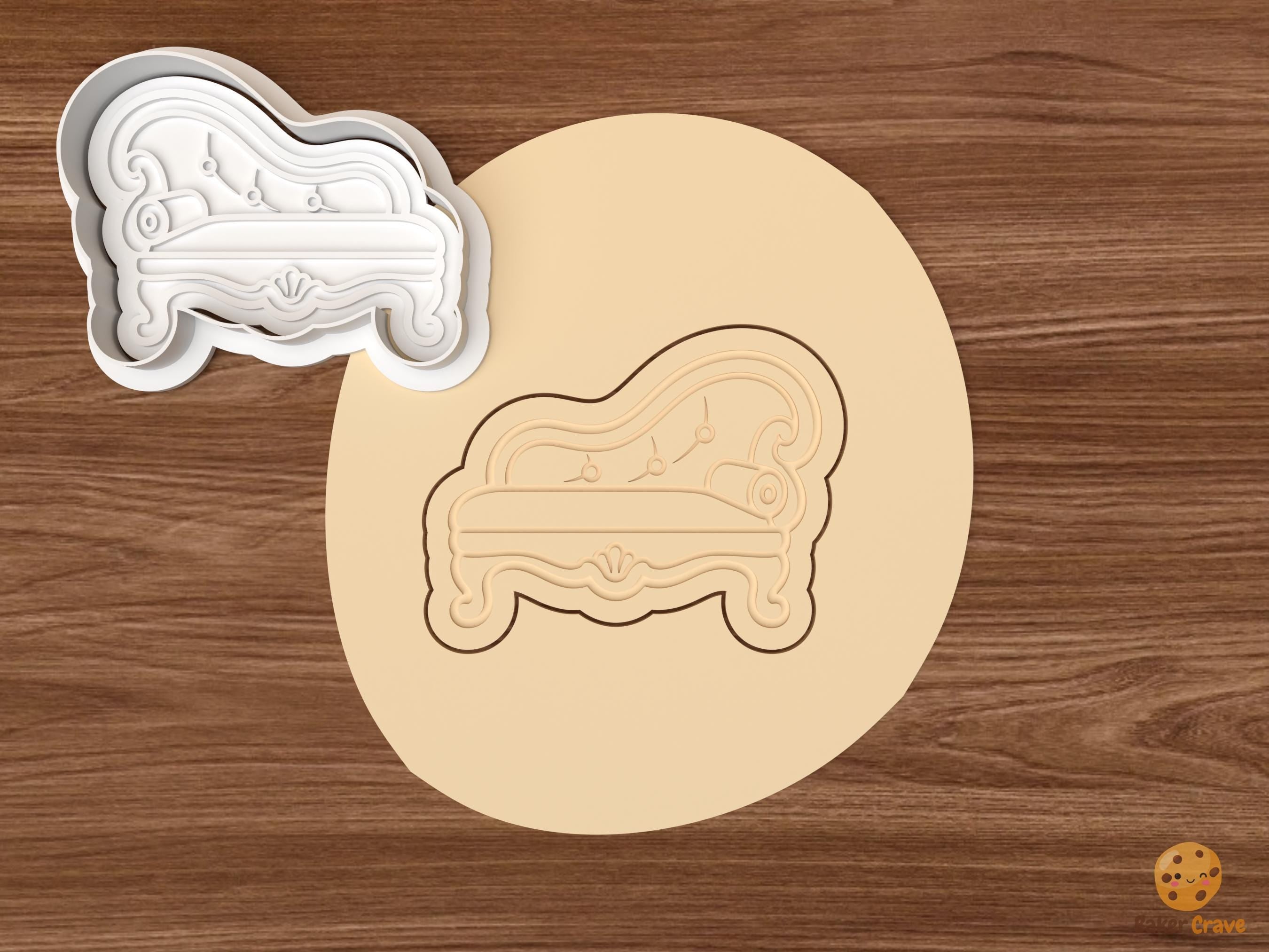 Vintage Furniture Cookie Cutter Set STL File